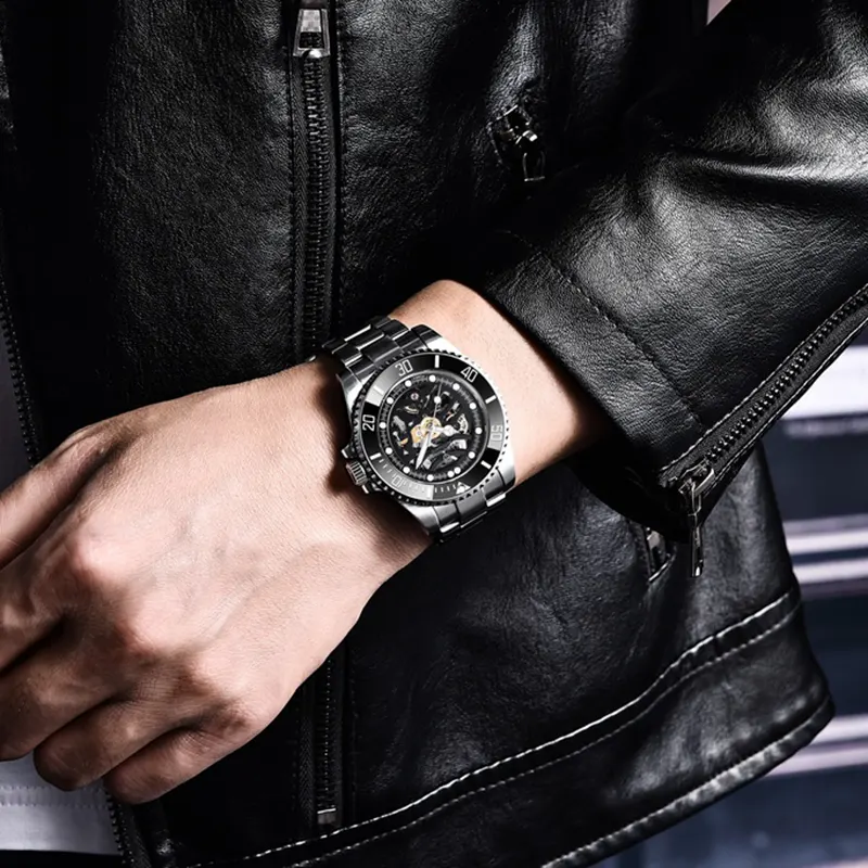 Pagani Design Skeleton Japan Automatic Men's Watch- PD-1659